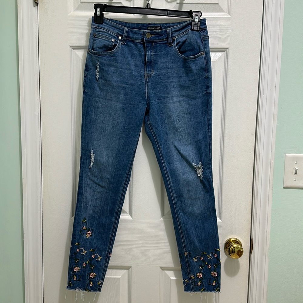 Chelsea & Theodore Sz 10 skinny jeans